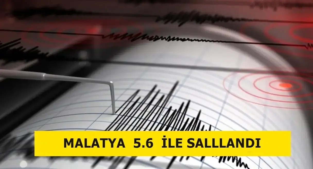 MALATYADA 5.2 ŞİDDETİNDE DEPREM.