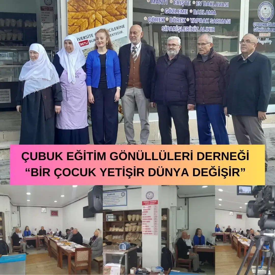 ÇUBUK EGİTİM GÖNÜLLÜLERİ DERNEĞİ BASIN AÇIKLAMASI