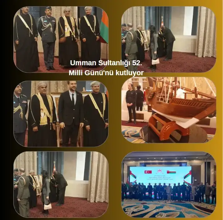 Umman Sultanlığı 52. Milli Günü'nü kutluyor.