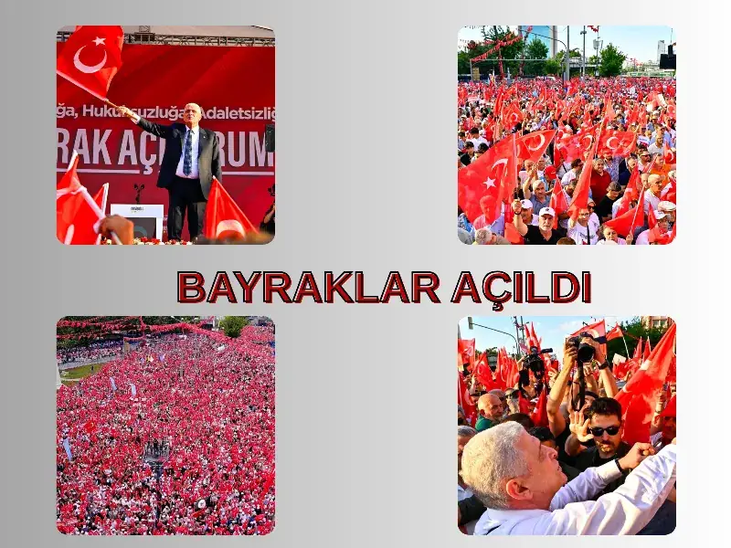 İYİ PARTİ'DEN TANDOĞAN'DA DEV "BAYRAK MİTİNGİ": "BU ÜLKEYİ BÖLDÜRMEYECEĞİZ"