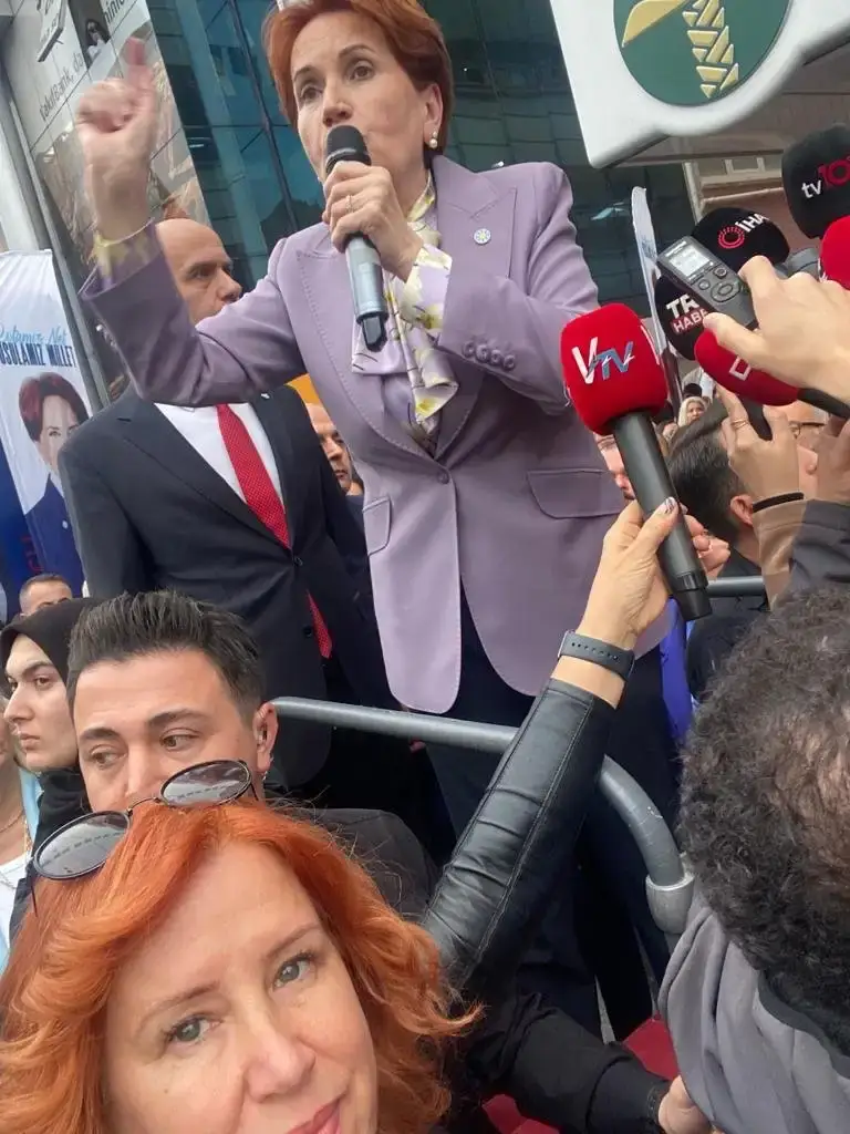 İyi Parti Genel Başkanı Meral Akşener Etimesgut’ta.
