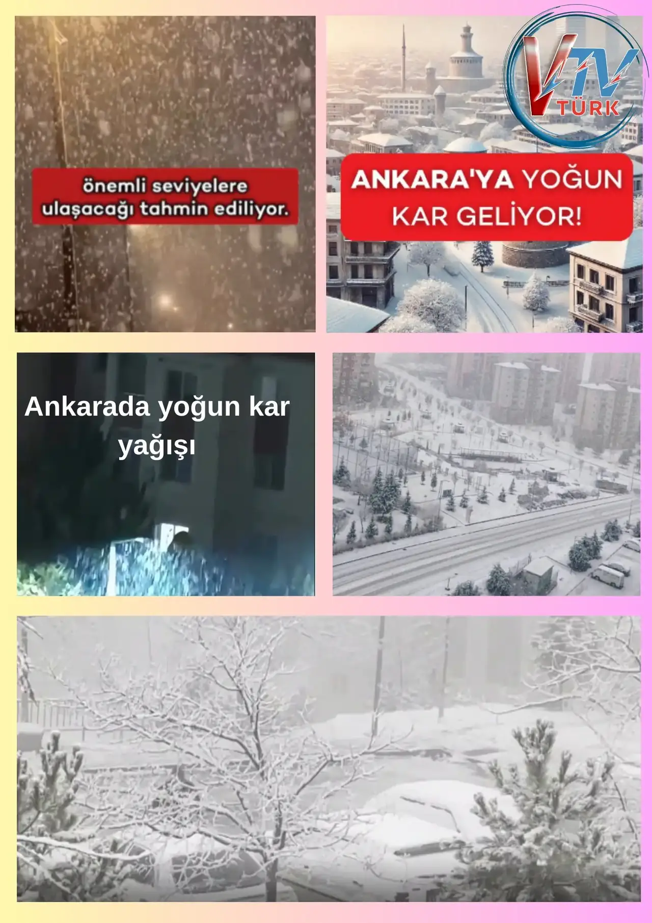 Ankara Büyükşehir Belediyesi uyardı! Ankara’da kar alarmı.