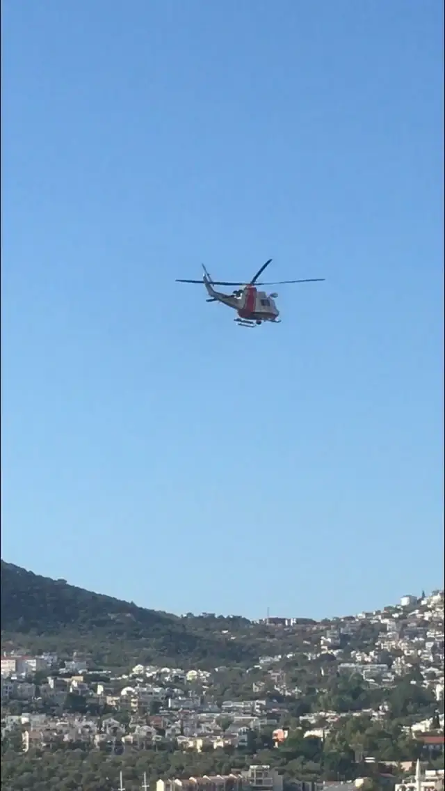 Kalkanda Kaza geçirdi.