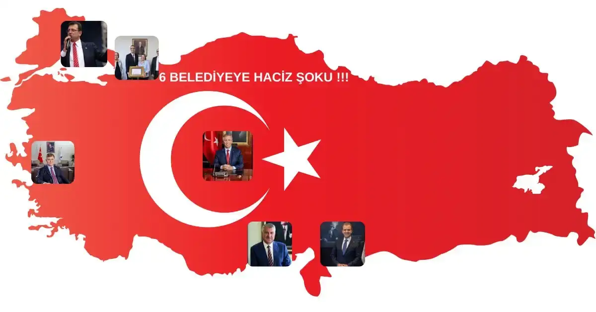 SGK’ya borcu olan altı CHP’li belediyeye haciz işlemi başlatıldı.