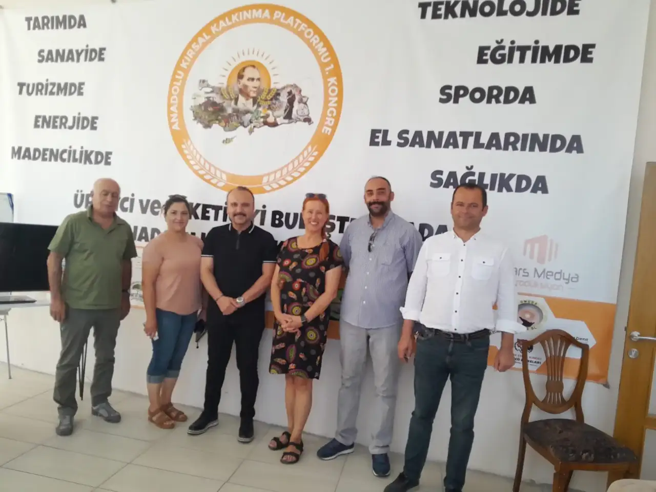 BAŞKANLAR'DAN ANADOLU KIRSAL KALKINMA PLATFORMUNA ZİYARET.