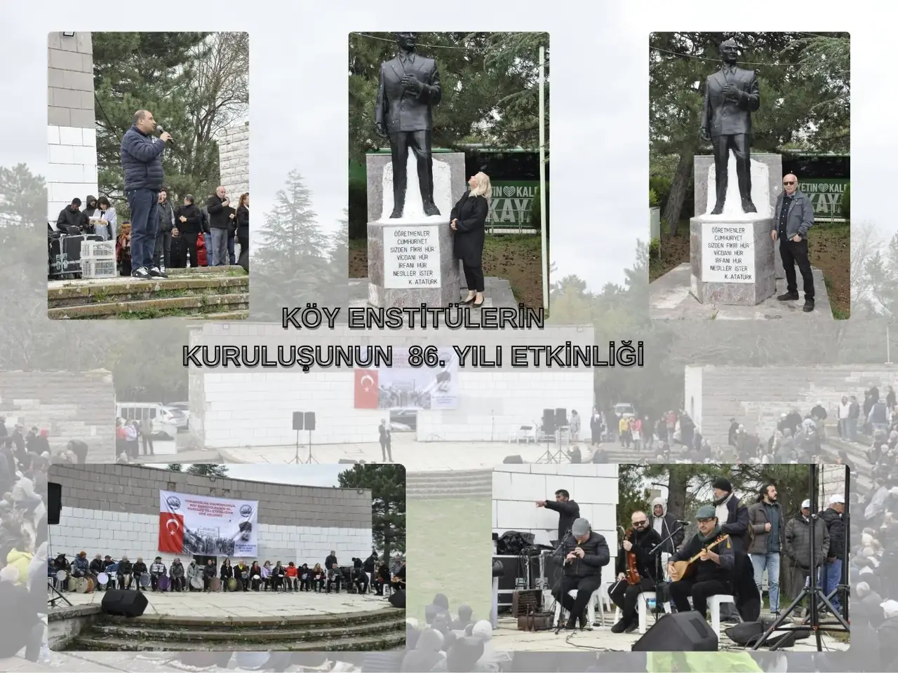 KÖY ENSTİTÜLERİN KURULUŞUNUN  86. YILI ETKİNLİĞİ HASANOĞLANDA  KUTLANDI.