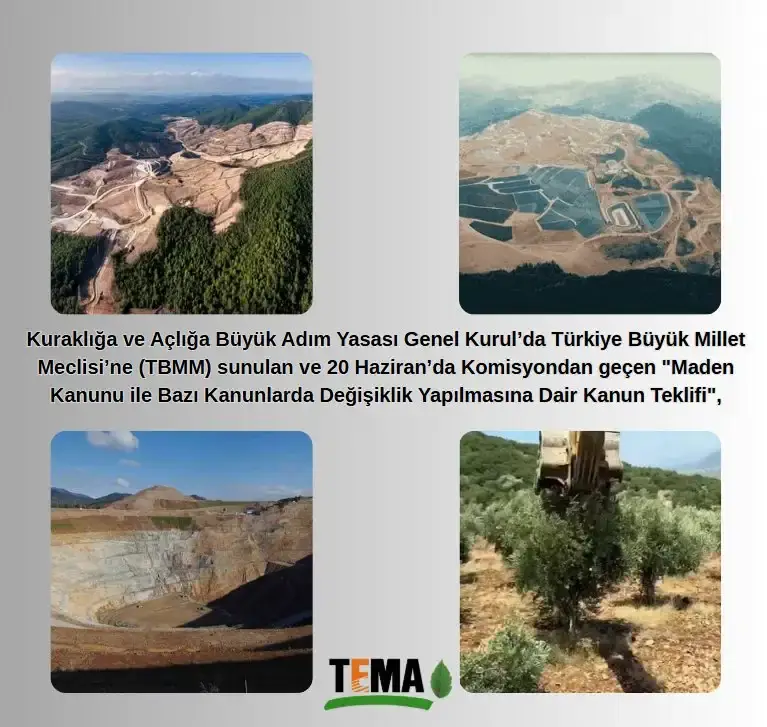 "Maden Kanunu ile Bazı Kanunlarda Değişiklik Yapılmasına Dair Kanun Teklifi"