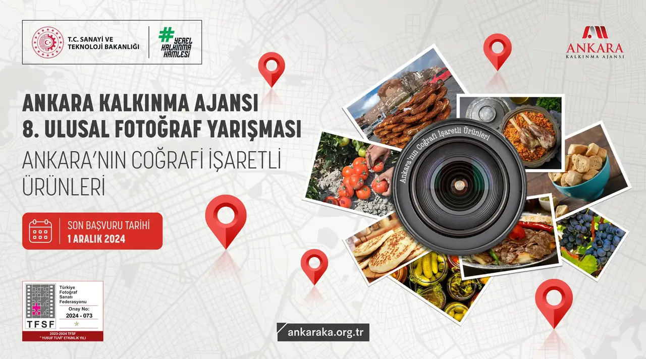 Ankara Kalkınma Ajansı 8. Ulusal Fotoğraf Yarışması Başvuruları Devam Ediyor!