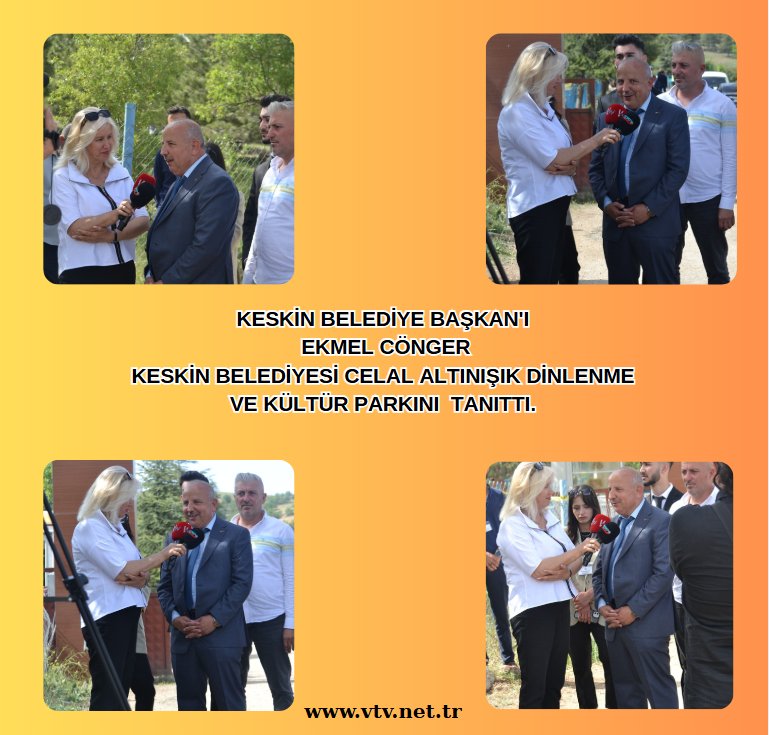 KESKİN  BELEDİYESİ CELAL ALTINIŞIK DİNLENME  VE KÜLTÜR  PARKI AÇILDI.