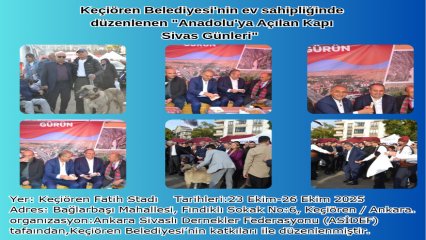 Keçiören Belediyesi'nin ev sahipliğinde 