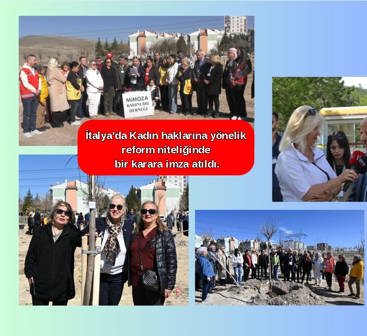İtalya'da Kadın haklarına yönelik reform niteliğinde bir karara imza atıldı.
